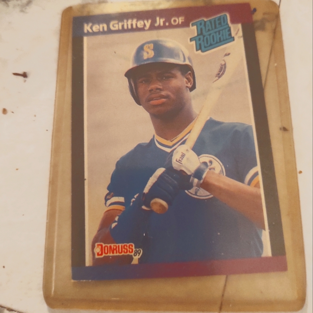 KEN GRIFFEY JR. ROOKIE CARD 1989 Donruss Baseball Seattle Mariners HOF!